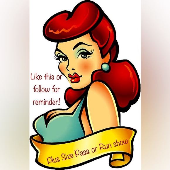 Plus Size Pass or Run Show - Picture 1 of 1